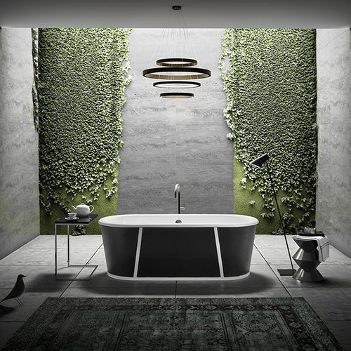 Ovale Badewanne - MORGAN - RECOR - freistehend / zur beruflichen Nutzung / Gusseisen