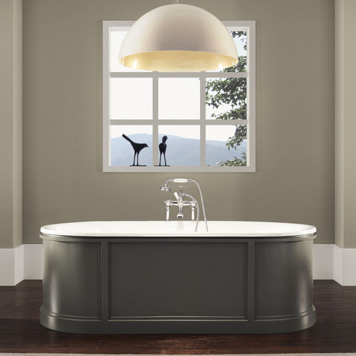 Ovale Badewanne - CANOVA - RECOR - freistehend / zur beruflichen Nutzung / Gusseisen