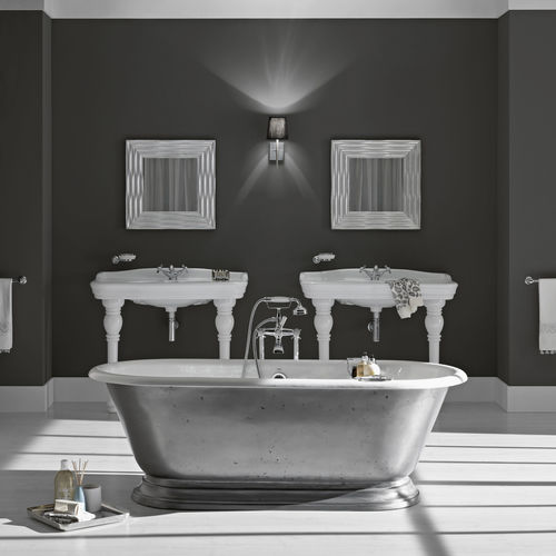 Ovale Badewanne - SIENA - RECOR - freistehend / zur beruflichen Nutzung / Gusseisen