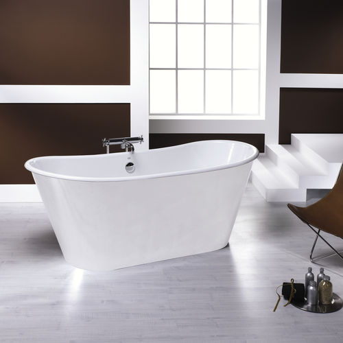 Ovale Badewanne - IRIS - RECOR - freistehend / zur beruflichen Nutzung / Gusseisen