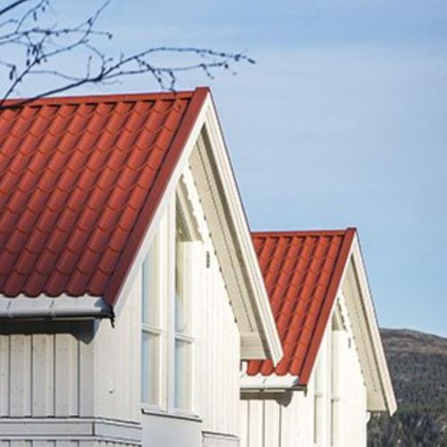 Portugiesische-Dachziegel - HARMONIPLUS® - NORWAY - TATA STEEL - First / Stahl / Kleinformat