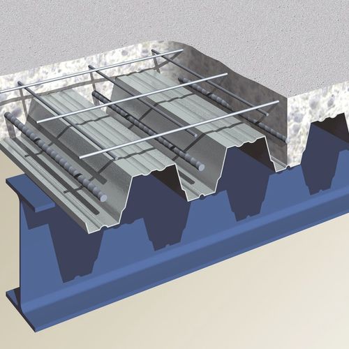 Selbsttragende Zwischendecke - COMFLOR® - TATA STEEL - Stahlbeton / für Schalungen