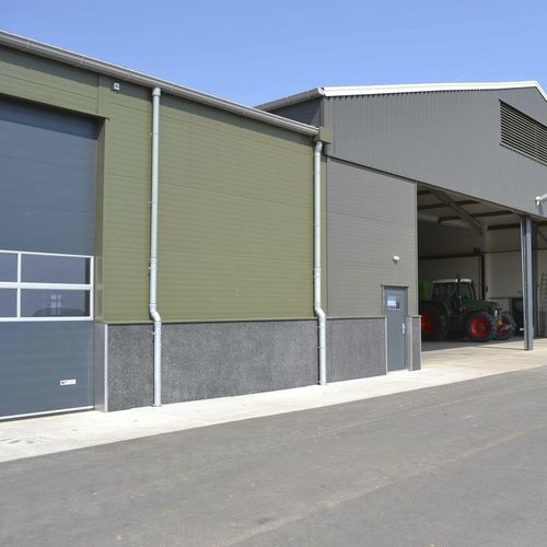 Paneel-Fassadenverkleidung - COLORFARM® - TATA STEEL - Stahl / glatt / Metalloptik