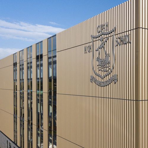 Streckmetallblech - TRISOBUILD® - TATA STEEL - profiliert / Stahl / Aluminium