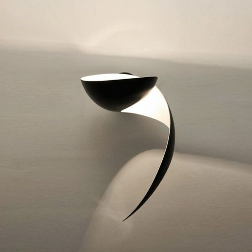 Wandleuchte / originelles Design - FLAME  - SERGE MOUILLE - für den Innenraum / Metall / von Serge Mouille