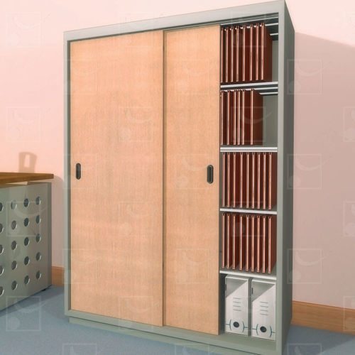 Aluminium-Schiebesystem - MEDIUM - MANTION SAS - Metall / für Schranktür / mit versteckten Laufrollen
