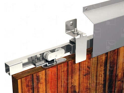 Metallschiebesystem - WIN-STS  - MANTION SAS - für Fenster / mit versteckten Laufrollen / wandmontiert