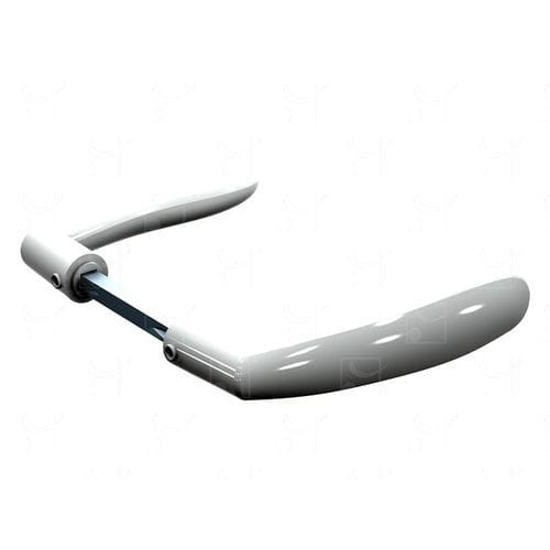 Türgriff - 1295-60 - MANTION SAS - lackiertes Aluminium / modern / für Privatgebrauch