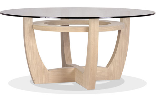 Moderner Tisch - 850 - GUARANTEE by GIOGATZIS - Glas / rund