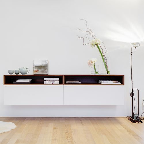 Wandmontiertes Regal - MQ - Hund Möbelwerke - modern / Holz / nicht angegeben