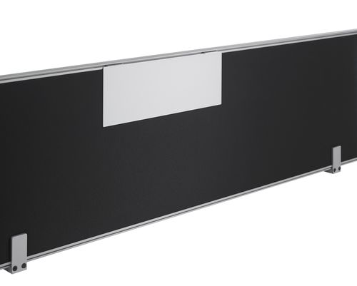 Magnettafel - Hund Möbelwerke - schwarz / weiß / festinstalliert