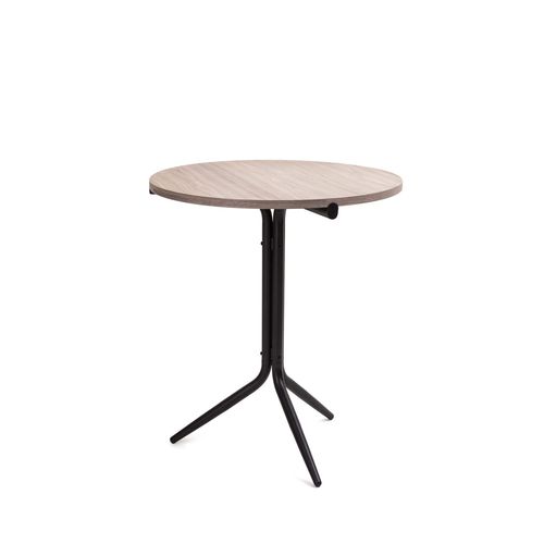 Moderner Lampentisch - TRIPOD - STELLAR WORKS - Stahl / Laminat / rund