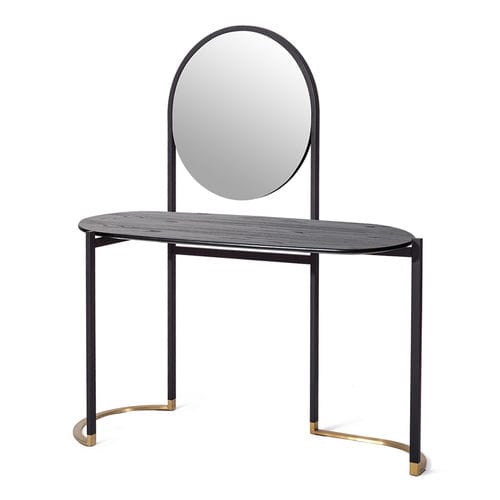Moderner Schminktisch - BLINK VANITY - STELLAR WORKS - Edelstahl / pulverbeschichteter Stahl / Laminat