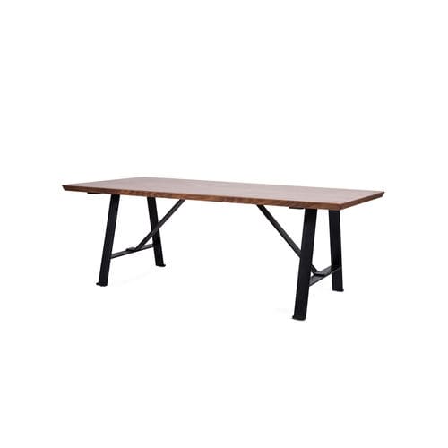 Moderner Esstisch - EXCHANGE - STELLAR WORKS - Stahl / Laminat / rechteckig
