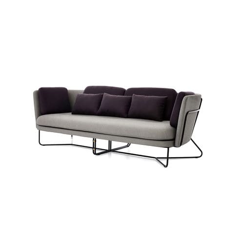 Modernes Sofa - CHILLAX - STELLAR WORKS - Edelstahl / Stahl