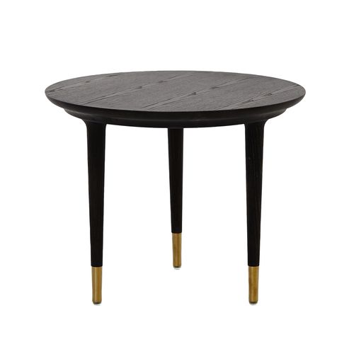 Moderner Beistelltisch - LUNAR - STELLAR WORKS - Massivholz / Edelstahl / Laminat