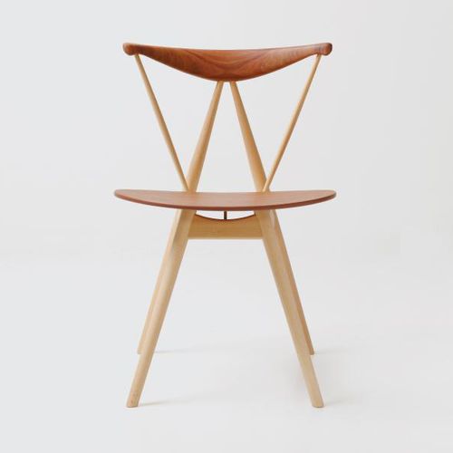 Stuhl / skandinavisches Design - PIANO - STELLAR WORKS - für den Innenraum / Massivholz / Laminat