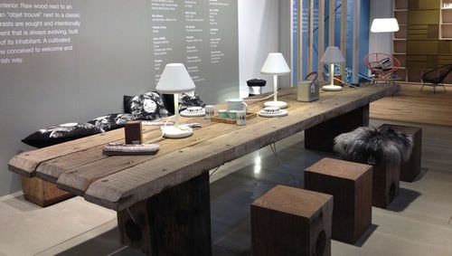 Moderner Esstisch - UNIQ  - THORS DESIGN - Holz / rechteckig / für Privatgebrauch