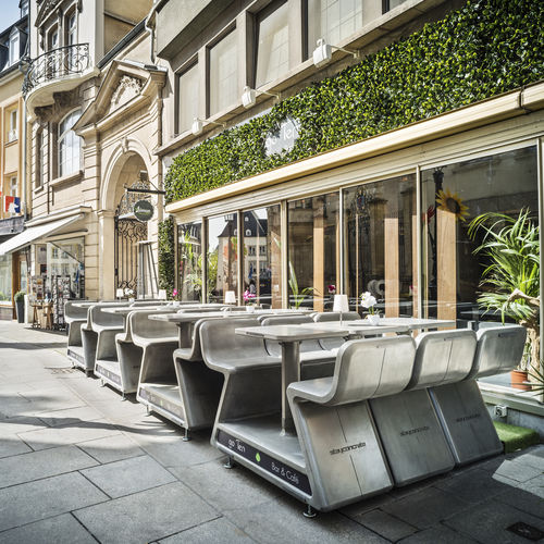 Beheizte Tischgarnitur - GO TEN BAR - Stayconcrete - modern / Beton / Terrassen