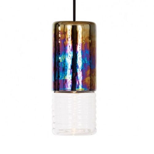 Hängelampe - FLASK : FKL01OLEU - Tom Dixon - Glas / modern / mit Kabel