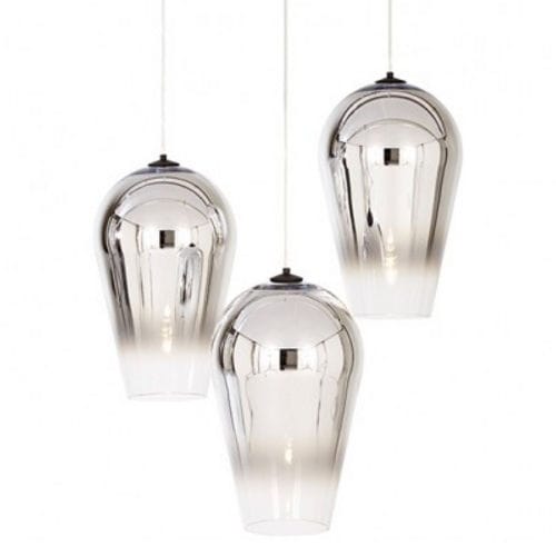 Hängelampe - FADE : FAP01CHEU - Tom Dixon - Polycarbonat / modern / mit Kabel