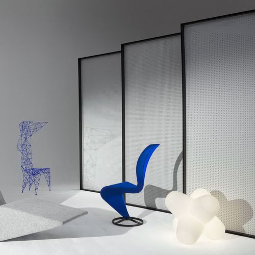 Moderner Stuhl - S : S-CHAIR01DV0791 - Tom Dixon - für den Innenraum / Wolle / Schaumstoff