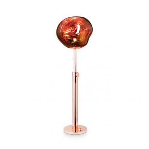 Bodenlampe - MELT - Tom Dixon - Stahl / Polycarbonat / modern
