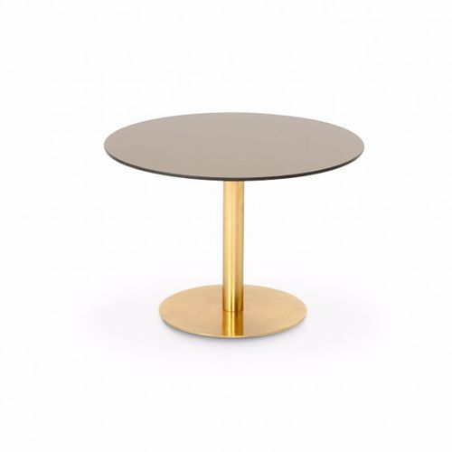 Moderner Beistelltisch - FLASH : FLT02-M1/FLT01-M1 - Tom Dixon - Glas / Messing / Eisen