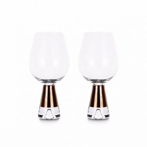 Weinglas - TANK : TKT04/TKT04B - Tom Dixon - geblasenes Glas / für Gewerbegebrauch