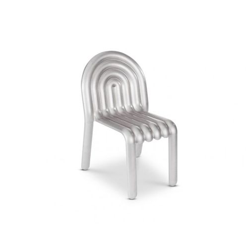 Moderner Stuhl - HYDRO - Tom Dixon - für den Innenraum / Aluminium / Gestell aus Aluminium