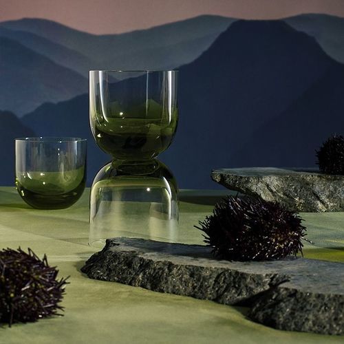 Whiskeyglas - TANK  - Tom Dixon - geblasenes Glas / für Gewerbegebrauch