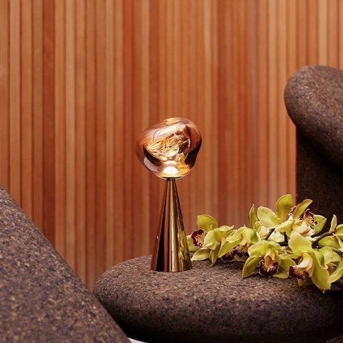Tragbare Lampe - MELT  - Tom Dixon - geblasenes Glas / Polycarbonat / modern