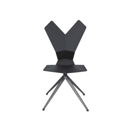 Moderner Stuhl - Y SERIES - Tom Dixon - für den Innenraum / Eiche / Nylon
