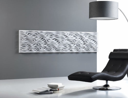 Wandmontierte Akustikplatte - WAVE FOAM - Planoffice - Holz / Laminat / rechteckig