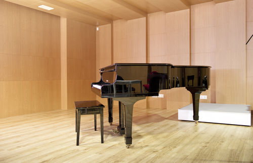 Akustikplatte für Decke - Planoffice - MDF / rechteckig / farbig