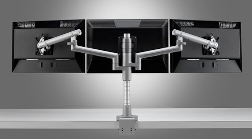 Büro-Bildschirmhalterung - FLO MODULAR - colebrook bosson saunders - 3-fach