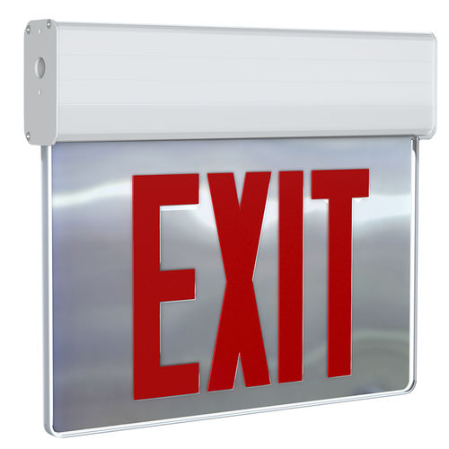 Einbau-Notbeleuchtung - EDGE-LIT - RAB Lighting - rechteckig / LED / Metall