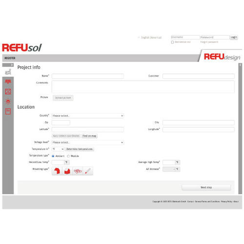 Projektplanungssoftware - REFUDESIGN - Refusol - Überwachung / Simulation / Online