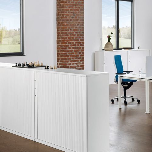 Moderner Kleiderschrank - ACTA.CLASSIC - König Neurath - Holz / Metall / mit Schwingtür