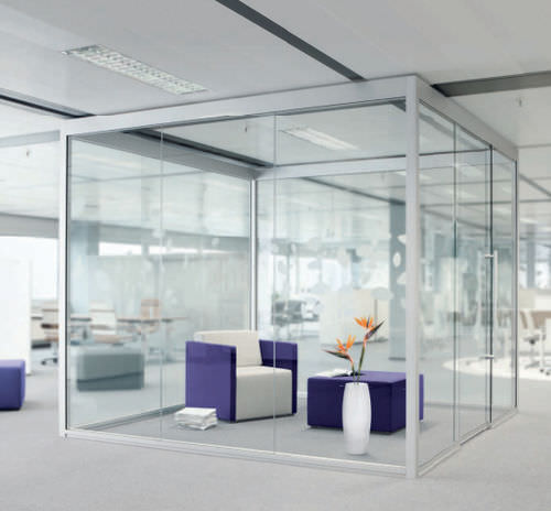 POD-Büro / Akustik - THINK.TANK - König Neurath - Glas / für Großraumbüros