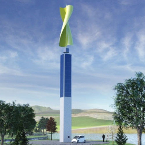 Vertikalachsen-Windkraftanlage - WS-30 - Windside - Onshore