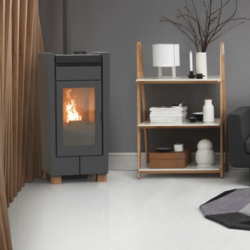 Pelletkaminofen - MOOD - THERMOROSSI - 0 - 5 kW / 5 kW...10 kW / freistehend