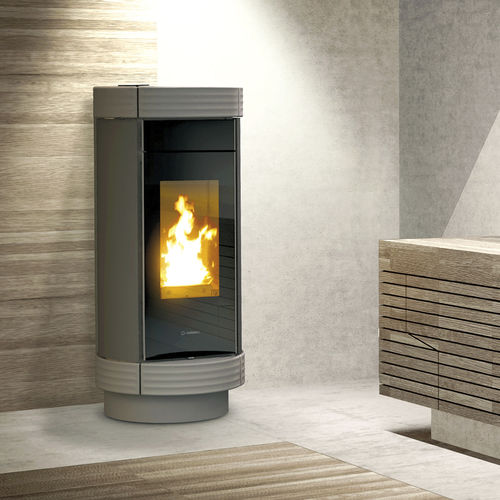 Wasserführender Kaminofen / Pellet - IONICA IDRA METALCOLOR - THERMOROSSI - 5 kW...10 kW / 20 kW...50 kW / Multibrennstoff