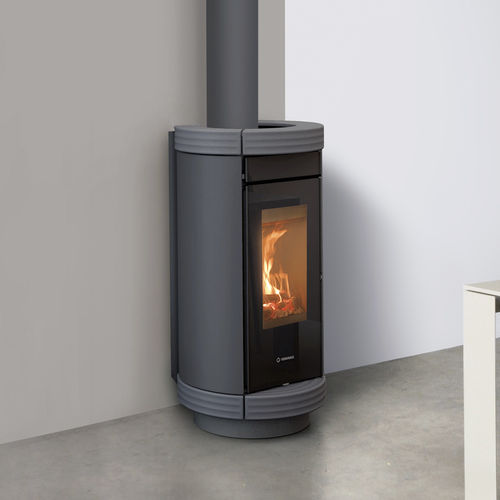 Holz-Kaminofen - DORICA METALCOLOR - THERMOROSSI - 5 kW...10 kW / 10 kW...20 kW / bodenstehend
