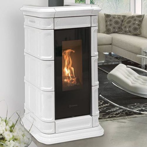 Holz-Kaminofen - SAINT MORITZ - THERMOROSSI - 5 kW...10 kW / 10 kW...20 kW / bodenstehend