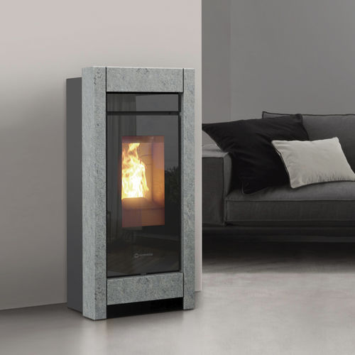 Pelletkaminofen - Essenza Stone - THERMOROSSI - 0 - 5 kW / 5 kW...10 kW / 10 kW...20 kW