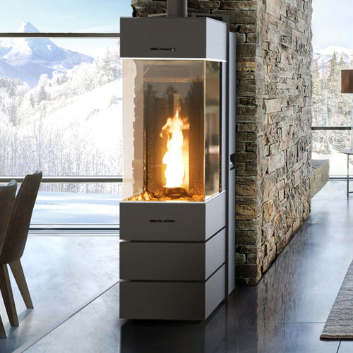 Pelletkaminofen - bellaVista S2 plus - THERMOROSSI - 0 - 5 kW / 5 kW...10 kW / 10 kW...20 kW