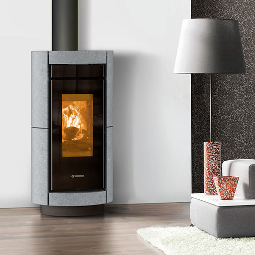 Holz-Kaminofen - Dorica Stone - THERMOROSSI - 5 kW...10 kW / 10 kW...20 kW / bodenstehend