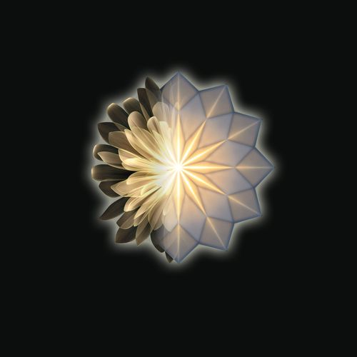 Wandleuchte / originelles Design - SPILLA - Sattler GmbH - für den Innenraum / Porzellan / rund