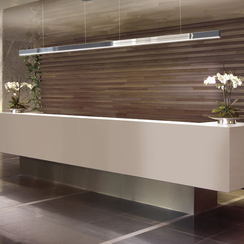 Hängeleuchte - DOPPIO LINEA - Sattler GmbH - LED / linear / Aluminium